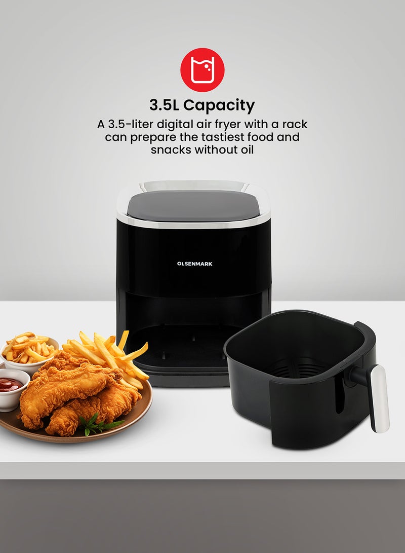 أولسنمارك مقلاة سمارت آير 3.5 L 1200 W OMAF2430 فضي - Image 4