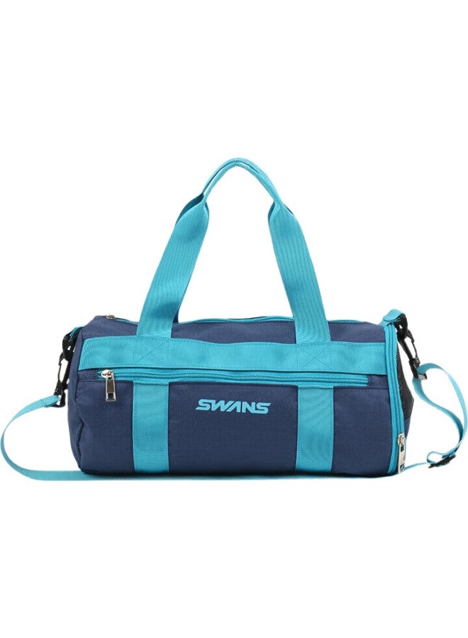 Swans Children's Swim Bag, Large Capacity, Dry And Wet Separation, Crossbody Storage Bag, Handheld Water-resistant Bag, 119-2 Blue - Image 1