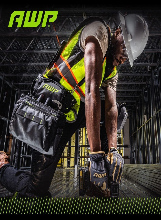 AWP قفازات عمل AWP Performance Utility للرجال والنساء، متوافقة مع شاشات اللمس، مقاس كبير جدًا، عبوة من 3 أزواج - Image 5