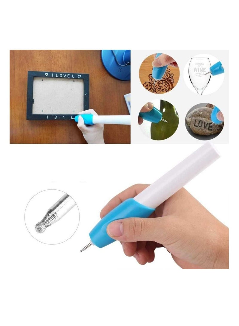 Mini Electric Cordless Engraving Pen Precision Etching Carving Pen Name Writing Carve Tool for DIY Handcraft Steel Jewelry Wood Glass  - Image 5