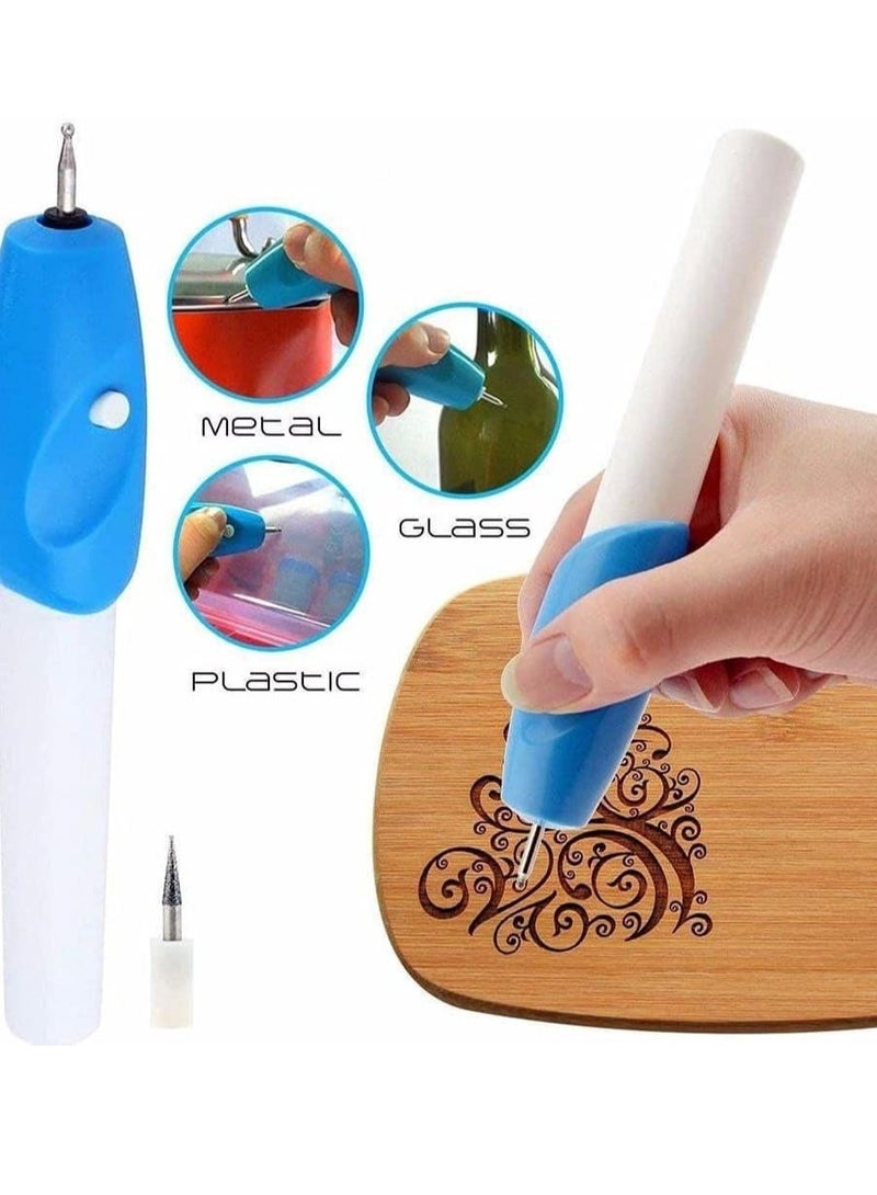 Mini Electric Cordless Engraving Pen Precision Etching Carving Pen Name Writing Carve Tool for DIY Handcraft Steel Jewelry Wood Glass  - Image 3