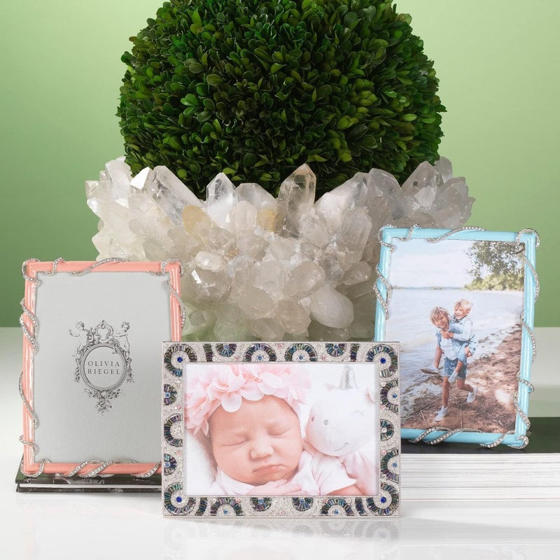 Olivia Riegel BabyPink Harlow 5x7 Enamel Frame r  5x7 - Image 2