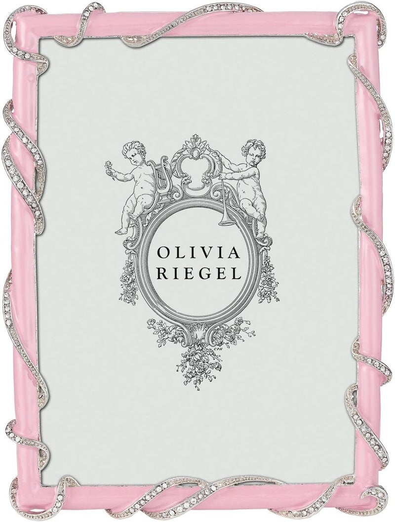 Olivia Riegel BabyPink Harlow 5x7 Enamel Frame r  5x7 - Image 1