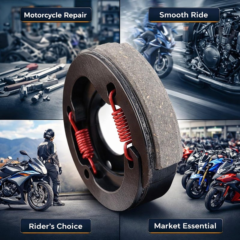 قابض عجلة القيادة للدراجة النارية لـ GY6 48CC 50CC 80CC 1P39QMG، تركيبة من سبائك الصلب - بناء متين، تركيب سهل، استخدام للاستبدال والإصلاح - Image 4