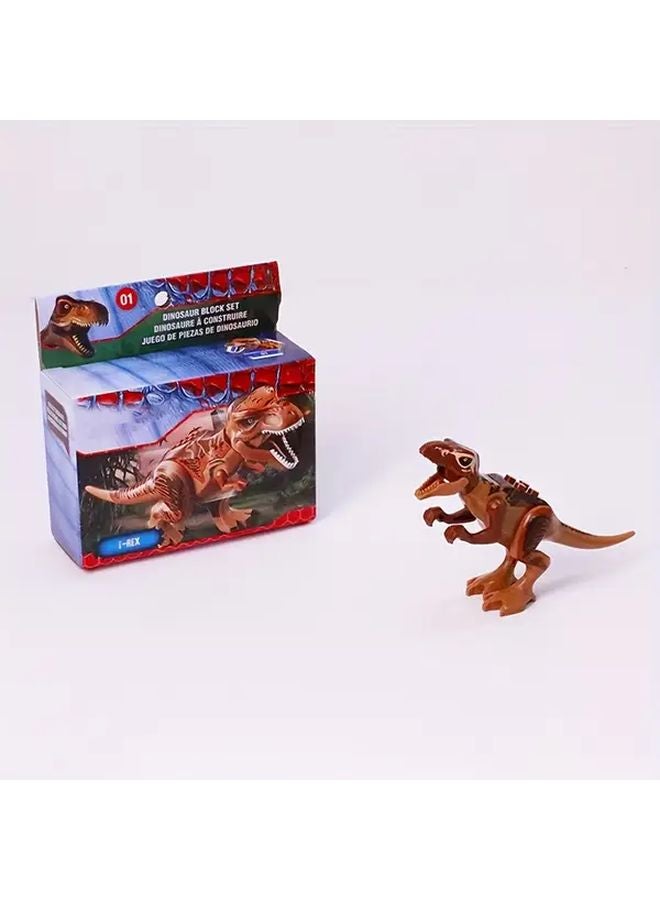 Triceratops 03 Dinosaur Building Blocks Set STEM Toys Movable Joints Non Toxic ABS Gift - Image 2