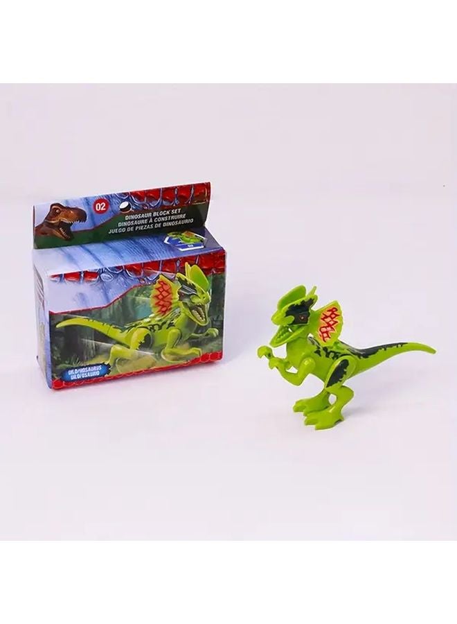 Triceratops 03 Dinosaur Building Blocks Set STEM Toys Movable Joints Non Toxic ABS Gift - Image 3