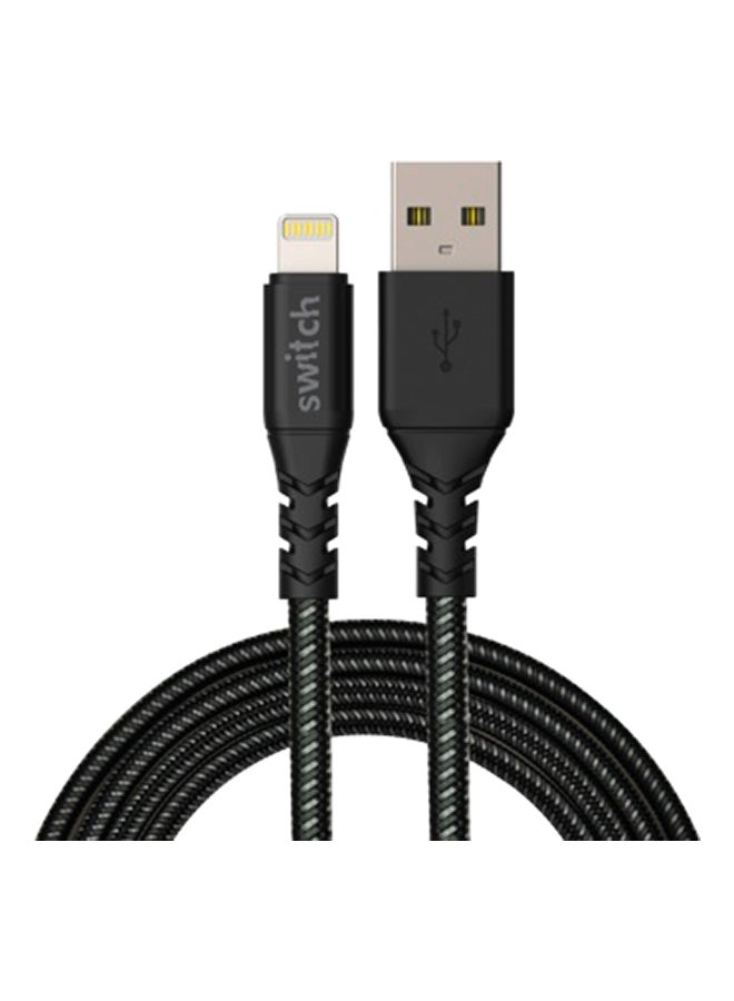 Data Sync And Charging Cable Black