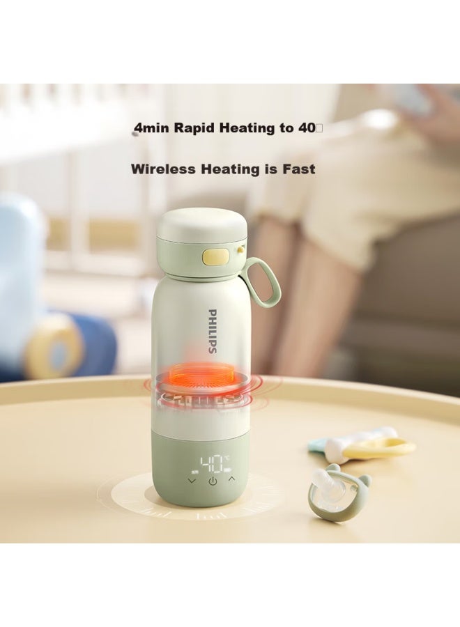 Philips Wireless Portable Constant Temperature Smart Water Cup, Insulated Mug, Rechargeable Kettle, Outdoor Milk Preparation, 320ml - Image 2