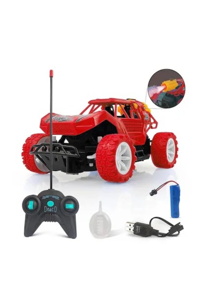 حديقة الألعاب سيارة تسلق رذاذ الماء قابلة لإعادة الشحن مع جهاز تحكم عن بعد مع ضوء LED للضباب الخلفي - سيارة سباق فائقة RC للأطفال - Image 1