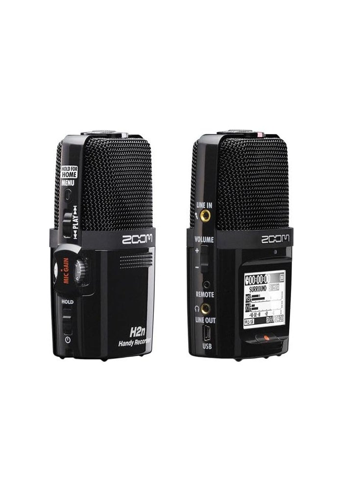 Zoom H2n Handy Recorder - Portable Digital Audio Recorder with Built-in Microphone - Image 5