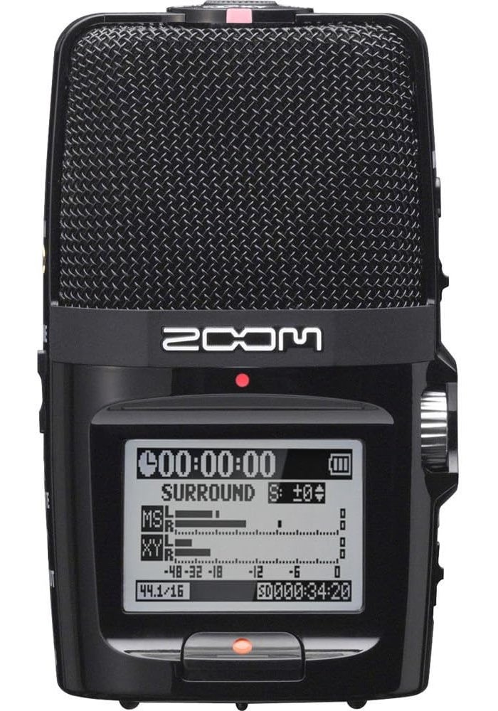 Zoom H2n Handy Recorder - Portable Digital Audio Recorder with Built-in Microphone - Image 1