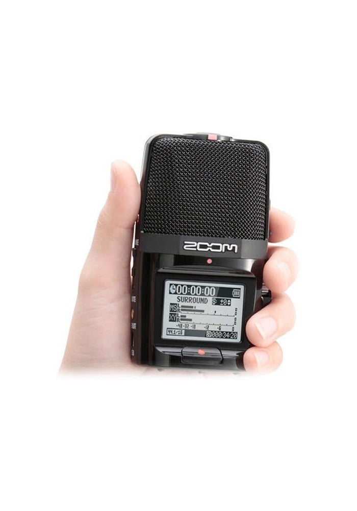 Zoom H2n Handy Recorder - Portable Digital Audio Recorder with Built-in Microphone - Image 2