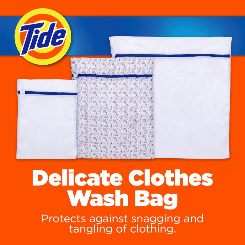 Tide Delicate Clothes Mesh Wash Bags for Wash Machine, 3 Pack (Small, Medium, and Large), Protects from Snagging, Tangling & Wear - Image 2