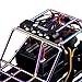 TCRC Multicolored Metal Roll Cage Body Shell with Aluminum LED Lamp Holder for Axial AX24 XC1 124 RC Crawler Car Upgrade Parts - Image 4