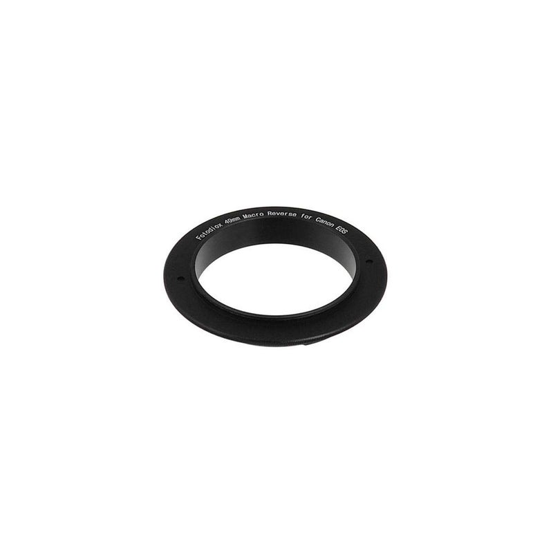 Fotodiox 49mm Macro Reverse Mount Adapter, for Canon EOS 1D, 1DS, Mark II, III, IV, 1DC, 1DX, D30, D60, 10D, 20D, 20DA, 30D, 40D, 50D, 60D, 60DA, 5D, Mark II, Mark III, 7D, Rebel XT, XTi, XSi, T1, T1i, T2i, T3, T3i, T4, T4i, C300, C500 - Image 1