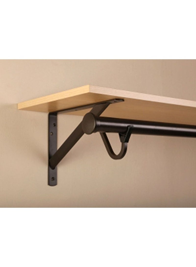 Knape And Vogt Closet Pole Bronze 6Ft