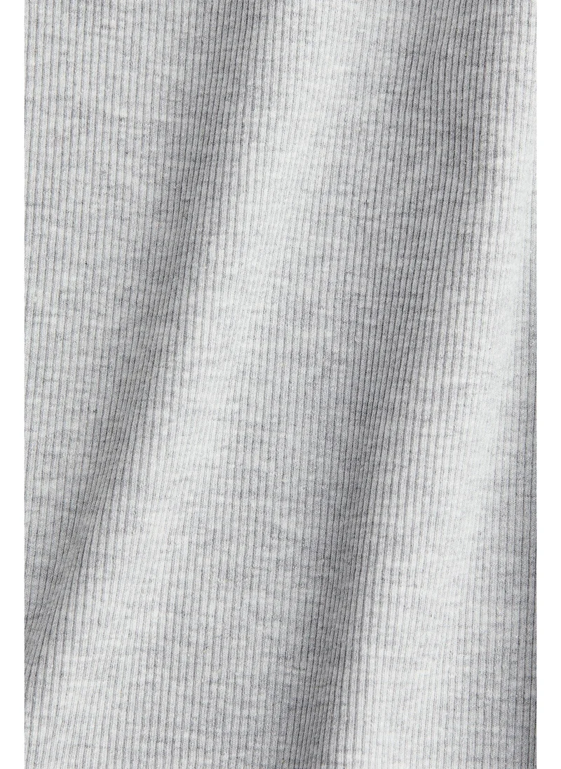 H&M Ribbed off-the-shoulder top