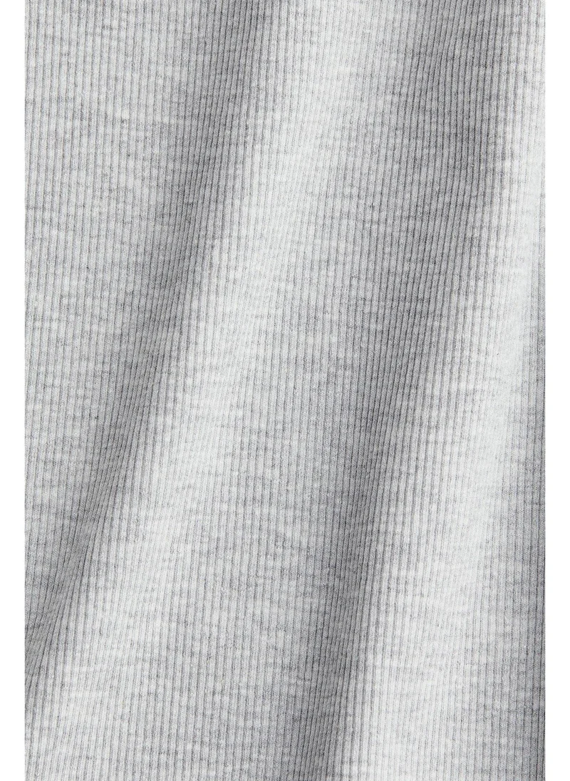 اتش اند ام Ribbed off-the-shoulder top