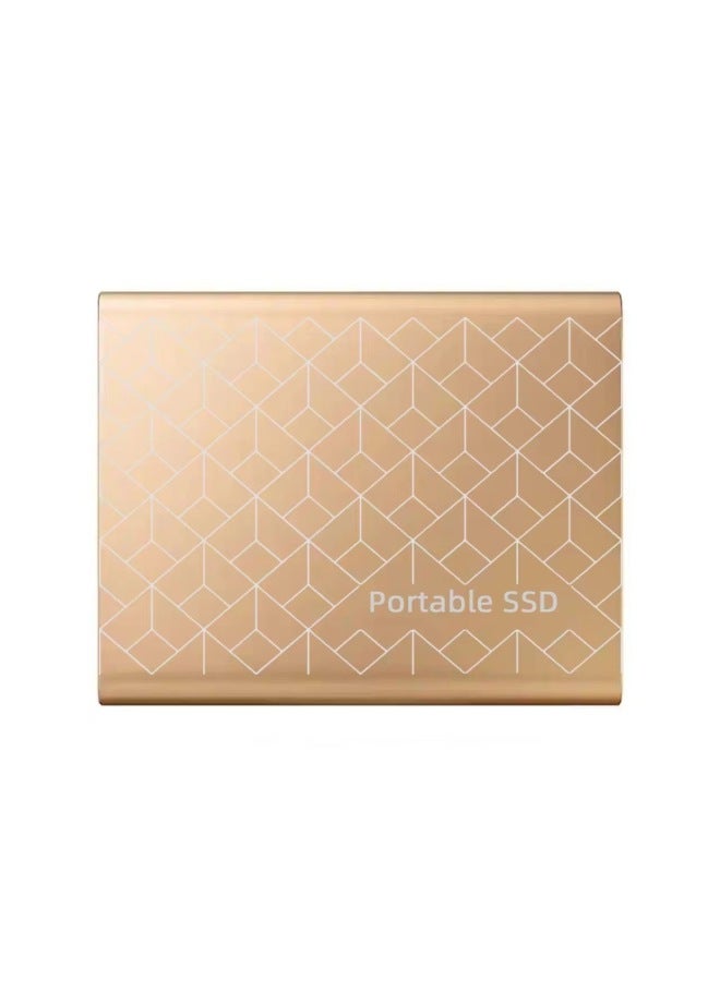 SSD Mobile Solid State Disk Expansion Upgrade 500GB-128TB Mobile Hard Disk Direct Sales-Capacity:12TB-Interface:Gold - Image 2