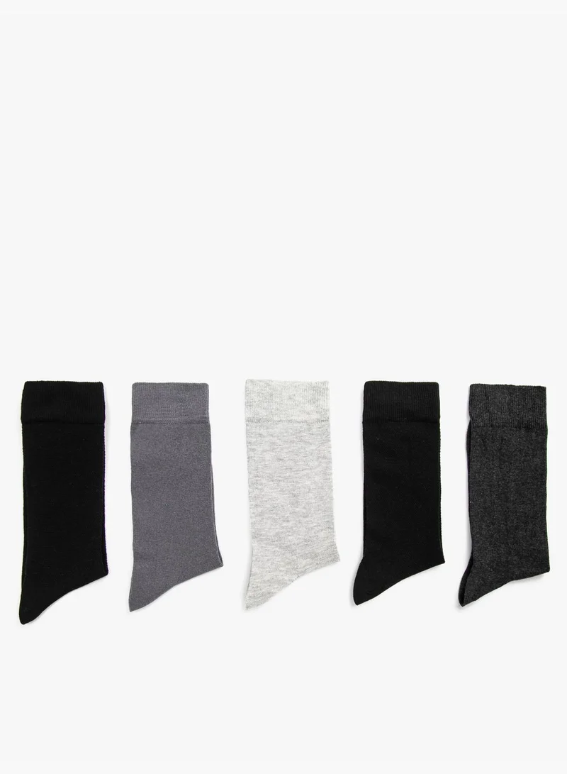 KOTON Basic 5-Pack Socks Set