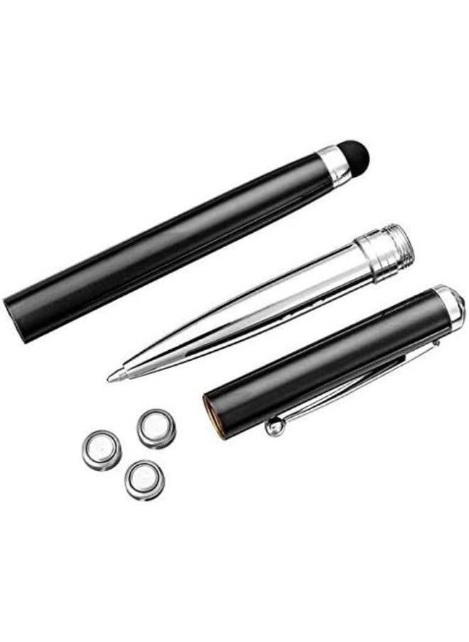 EasyLife - 4-in-1 Capacitive Touch Screen Pens with LED Light and Laser Pointer Multifunction Digital Writing Drawing Pen for Tablet Smartphone - Image 1