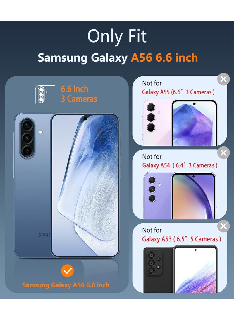 Flip Case for Samsung Galaxy A56, Card Holder Case with Auto Magnetic Closure, Smart PU Leather Protective Cover for Men Women compatible With Samsung Galaxy A56  - Image 2