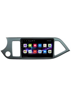 Android Screen For Kia Morning Picanto 2011-2015 6GB RAM 128GB ROM SIM Card Support Apple Carplay IPS Touch Screen DSP built In Bluetooth USB Radio WiFi Play Store AHD Camera included