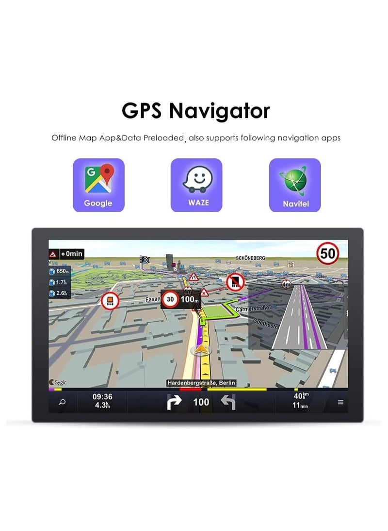 SHEZA STAR - Android Screen For Kia Morning Picanto 2011-2015 6GB RAM 128GB ROM SIM Card Support Apple Carplay IPS Touch Screen DSP built In Bluetooth USB Radio WiFi Play Store AHD Camera included - Image 1