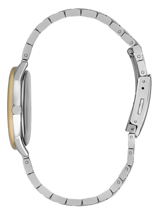 بيفرلي هيلز بولو كلوب Beverly Hills Polo Club Women's VX51 Movement Watch, Analog Display and Metal Strap - BP3229X.220, Silver