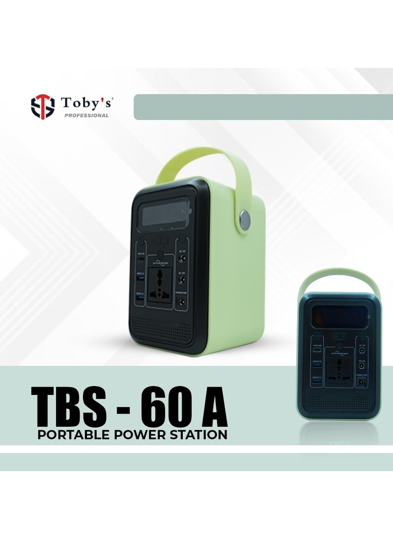 Toby's Toby's Wireless Charger 60A Power Station Lithium Battery 60000mAh Portable Power Station With Inverter Car Jump Starter 60A And 222WH Capacity  - Image 2