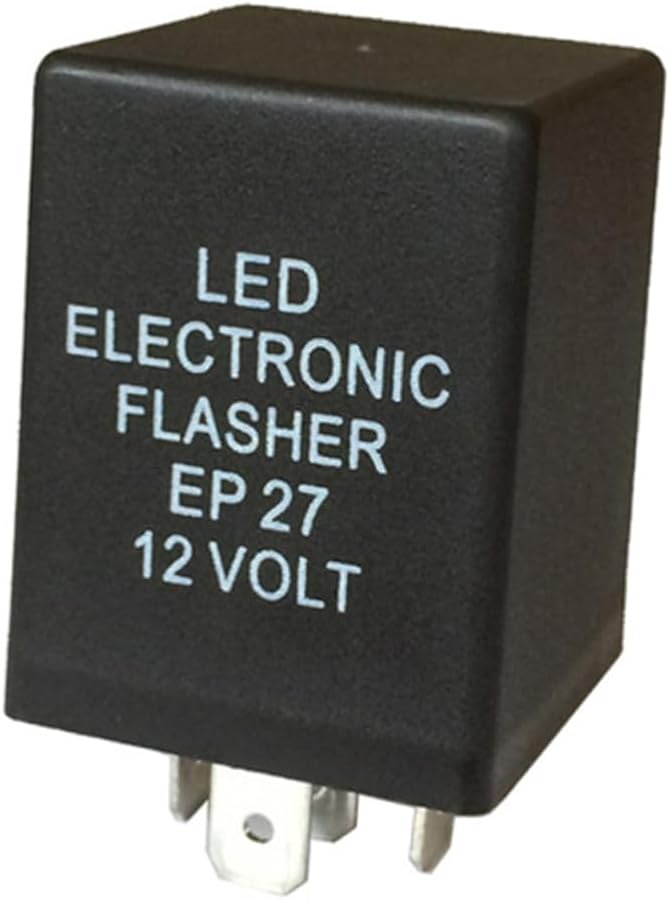 12 فولت فلاشر LED لإصلاح إشارة الانعطاف السريعة للسيارات والدراجات النارية - Image 3