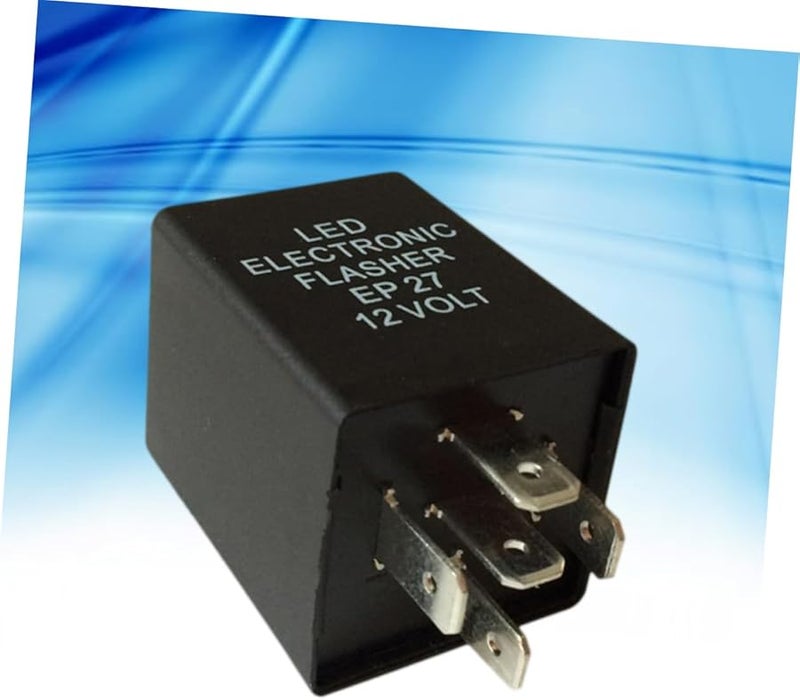 12 فولت فلاشر LED لإصلاح إشارة الانعطاف السريعة للسيارات والدراجات النارية - Image 4