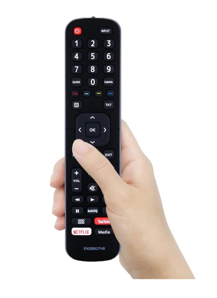 Generic - EN2BB27H Remote Control Replace For Hisense LED Smart TV EN2BB27HB EN2BB27 H32A5840 H43AE6030 H32B5600 H39AE5500 H40B5600 - Image 1