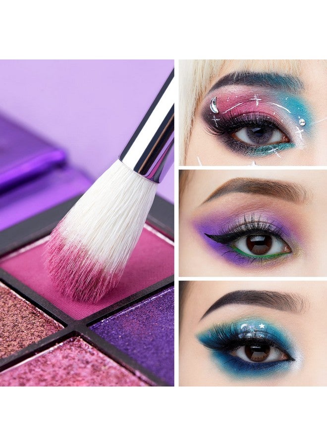 Jessup Eye Makeup Brushes Set Professional 15Pcs With Eyeshadow Blending Concealer Eyebrow Eyliner Brush (Pearl Black/Silver) - Image 2