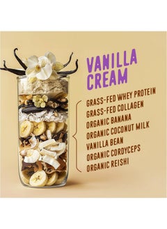 Health & Household Flavcity Protein Powder Smoothie, Vanilla - 100% Grass-Fed Whey Protein Smoothie With Collagen (25G Of Protein) - Gluten Free & No Added Sugars (29.84 Oz)  - Image 2