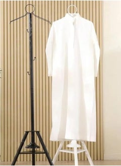 Executive LLC Clothes Incense Burner Stand - 175cm long bakhoor burner stand hanger with cloth hooks and holes for steaming clothes for Indoor Ourdoor(White)  - Image 5