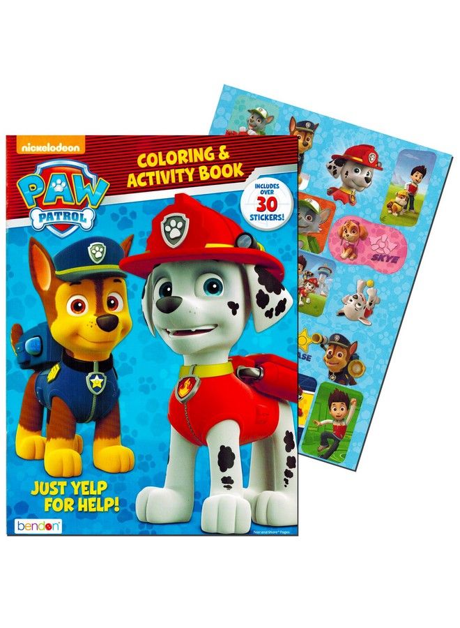 Bendon Paw Patrol Coloring And Activity Book With Stickers - Image 2