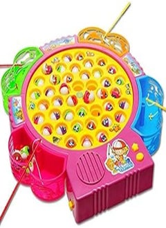 OR Battery Operated Fishing Toy with 42 Fishes and 4 Fishing Rods 