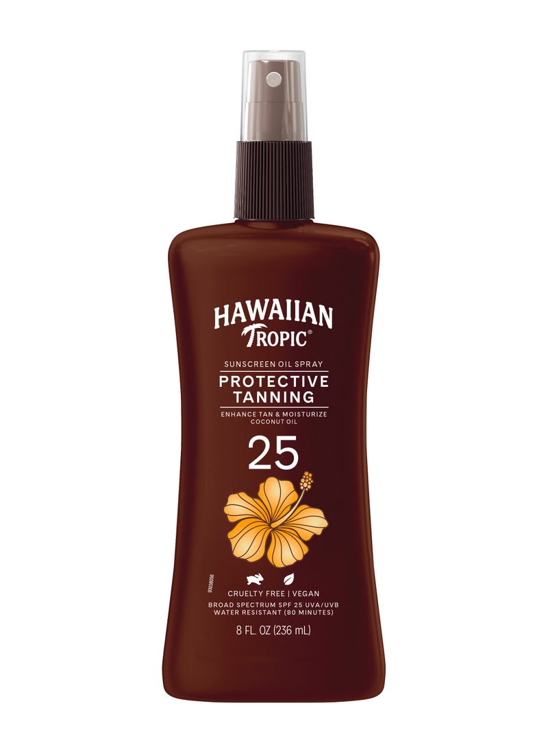 Hawaiian Tropic Tanning Dry Oil Spf25 