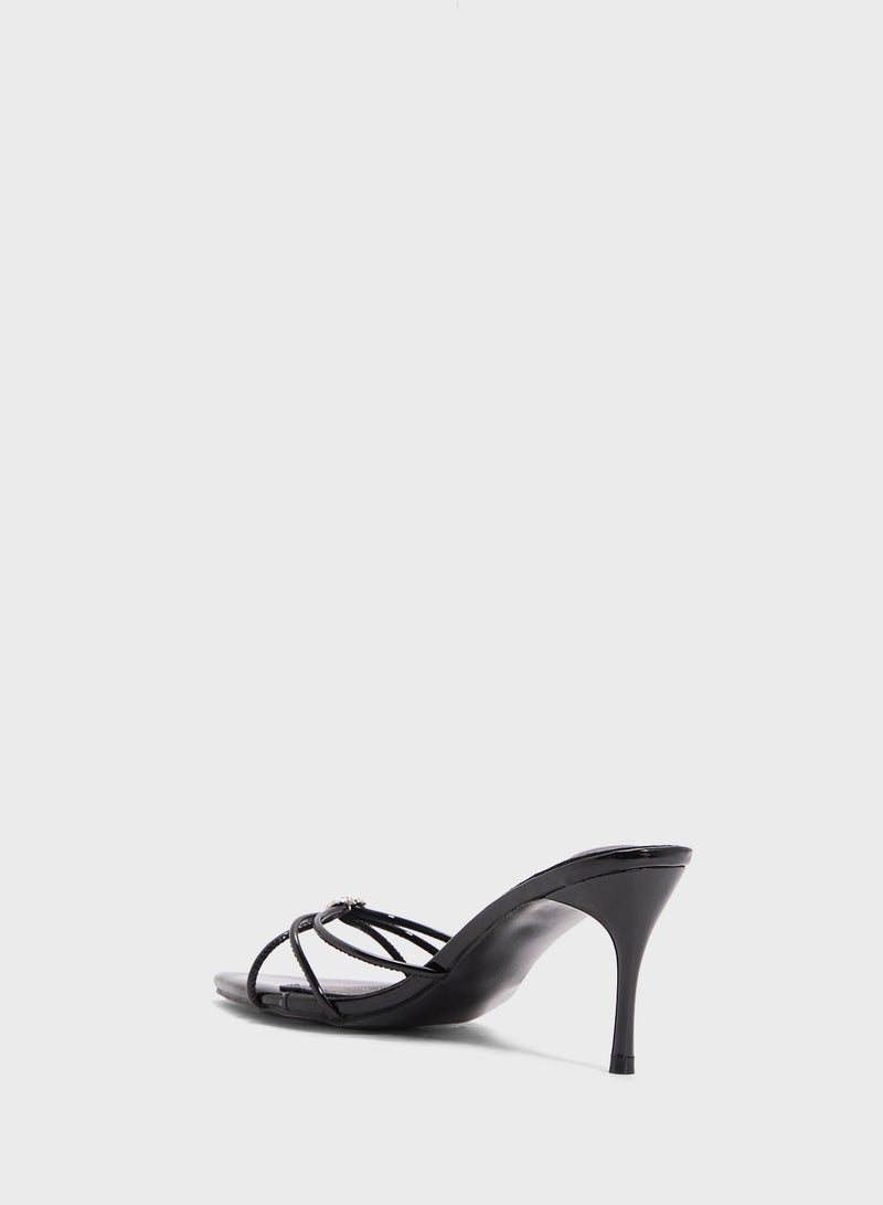 Ginger Pointed Heeled Sandal  - Image 3