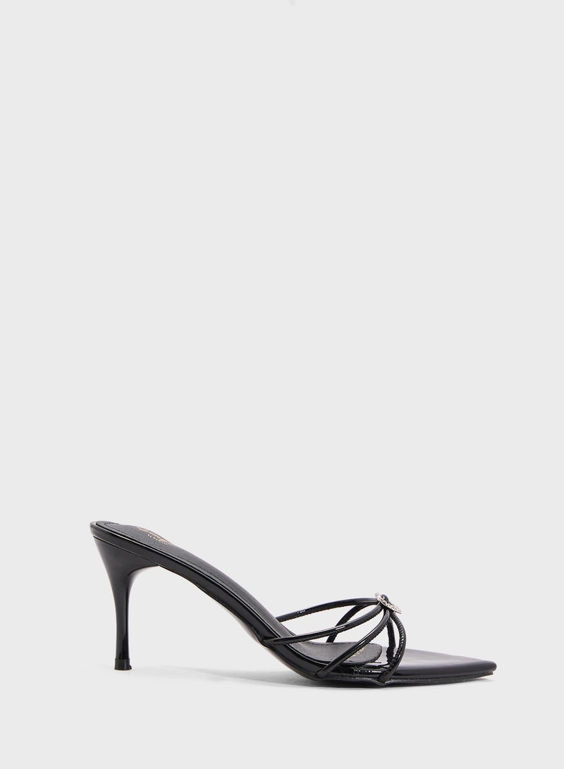 Ginger Pointed Heeled Sandal  - Image 1