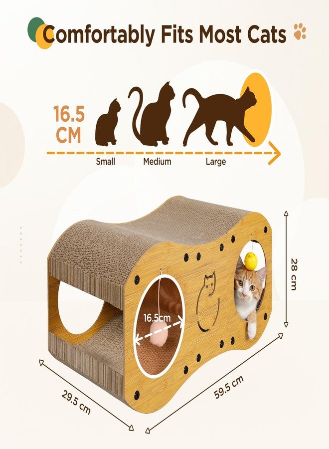 Gimars Wood Grain Irregular Cat House, MZB-8S-M - Image 5