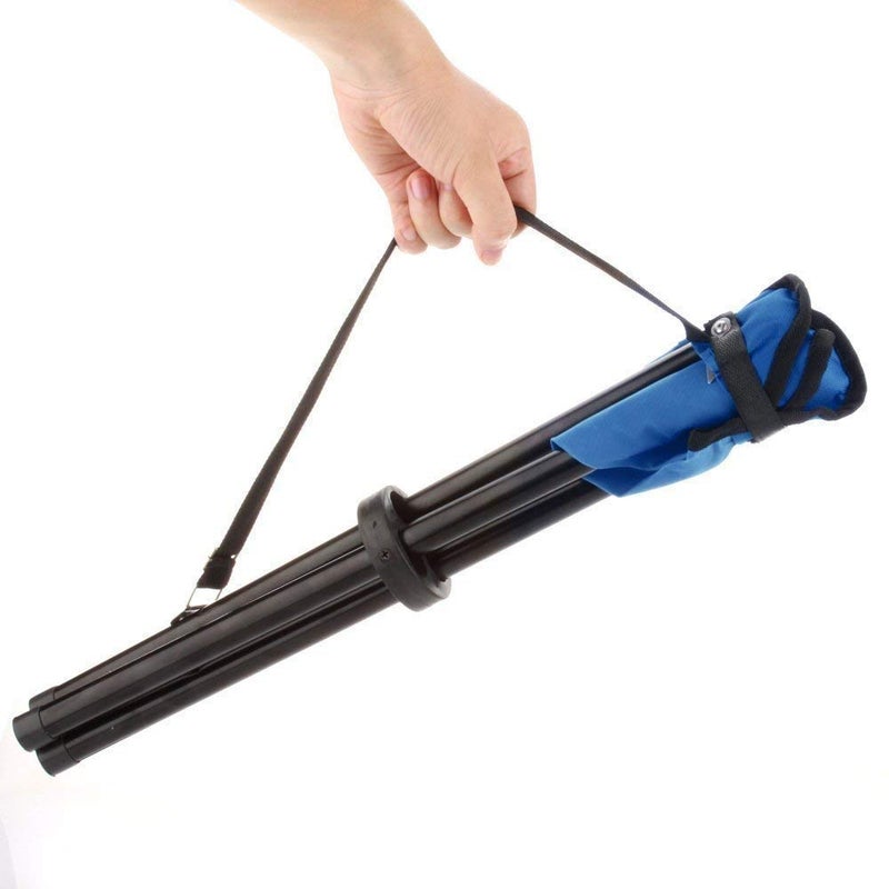 GLENOXZONE Glenoxzone Evona Tripod Folding Chair Stool Folding Outdoor Camping Bench Portable Fishing TriLeg Stool Multi Color  - Image 2