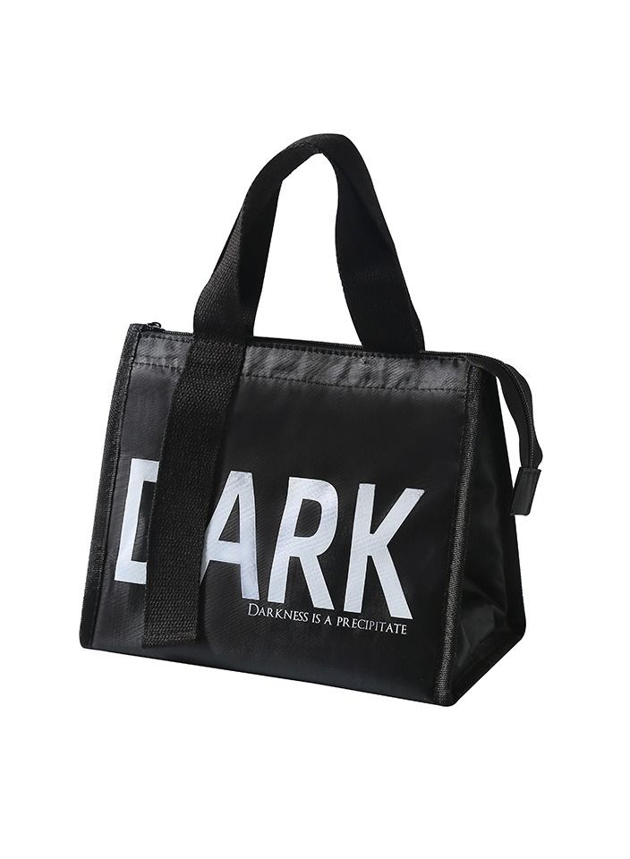 New simple color high-value thermal insulation lunch box bag wholesale student lunch box bag large tote bag - Image 2