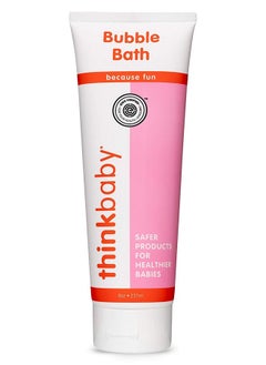Think Baby Bubble Bath Safe Gentle Baby Bathing Foam Natural No Tears Cleansing Formula For Newborns Babies Toddlers & Big Kids Suitable For Sensitive Skin 8Oz  - Image 2
