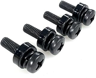 ReplacementScrews M8 Wall Mount Screws Compatible with Samsung 18-20mm Installations (1.25mm Pitch) - Image 1