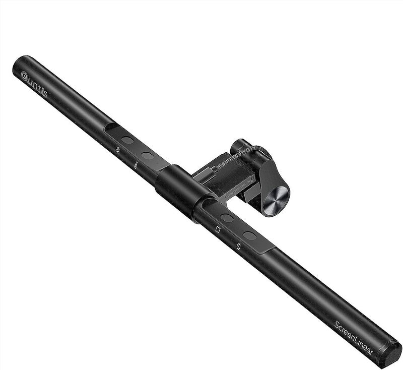 كونتيس مصباح شاشة الكمبيوتر، شريط إضاءة شاشة للعناية بالعين، مصباح LED للقراءة الإلكترونية مع خاصية التعتيم التلقائي، شريط إضاءة قابل للتعتيم، تحكم باللمس، مصابيح مكتبية منزلية موفرة للمساحة بدون وهج الشاشة - Image 1