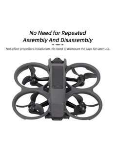 KASTWAVE 4Pcs Motor Cover for DJI Avata 2, Aluminum Alloy Motor Covers, Motor Protect Guard, Dustproof Waterproof Protective Motor Cover Cap, Drone Motor Cover, for DJI Avata 2 Drone Accessories (Red)  - Image 2