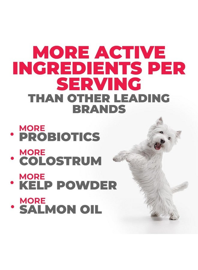 مايتي بيتز ماكس علكات لتخفيف حساسية الكلاب - تخفيف الحكة مع اللبأ والبروبيوتيك ودعم المناعة للحساسية الموسمية وحكة الجلد - Image 3