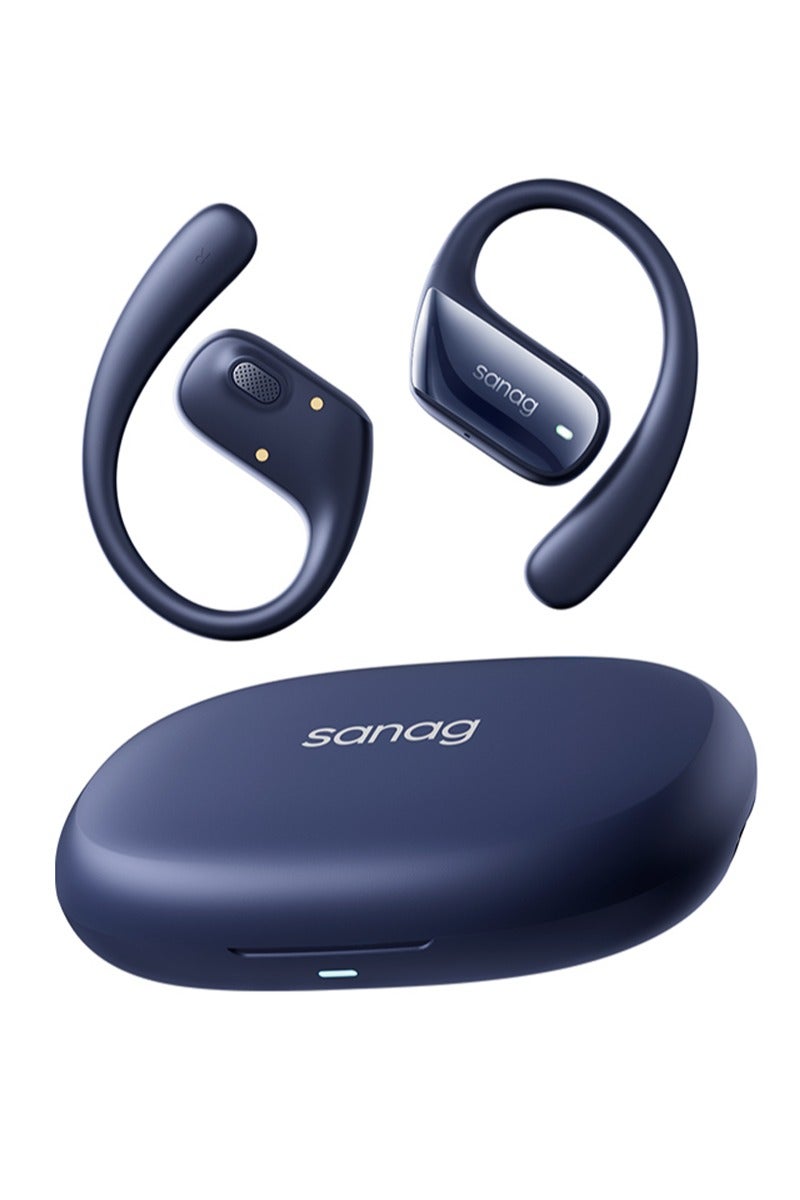 sanag G3S Open-Ear Bluetooth Headphones, Silicone Comfort, 75H Battery, IPX5 Waterproof, Cinematic Spatial Sound, Smart App - Image 1